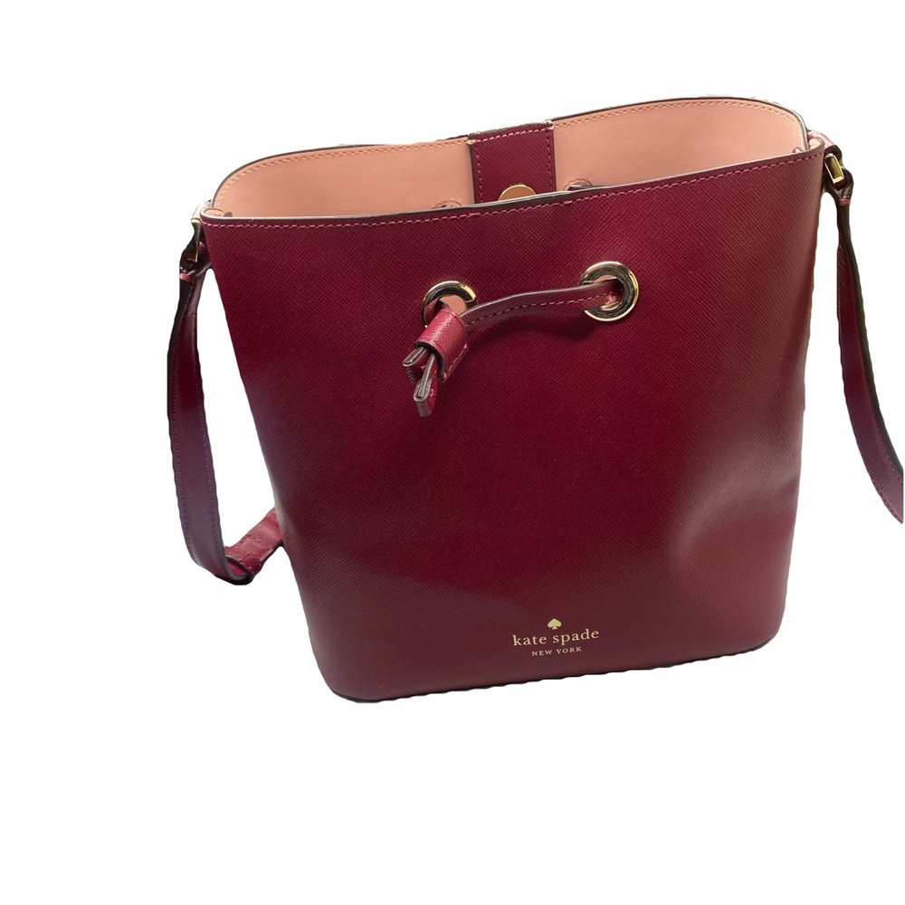 kate spade Raspberry Pink Pebbled Leather Shoulder Bag - Picture 3 of 8
